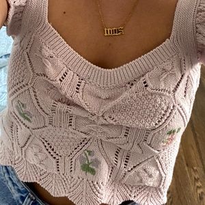 Zara Knit Crop Top